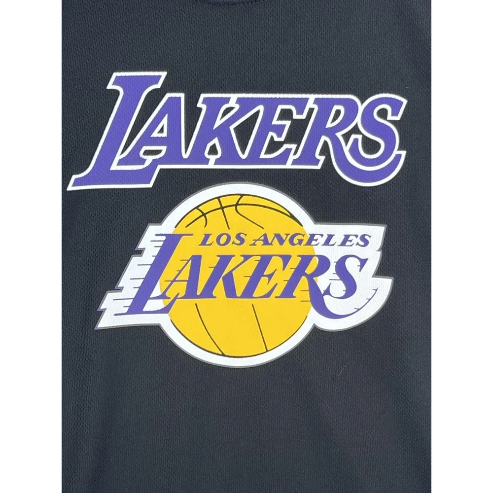 Lebron James Los Angeles Lakers NBA Unk #6 Tshirt Adult XL‎ Black Mens